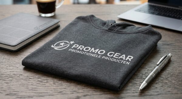 Hoodie met logo